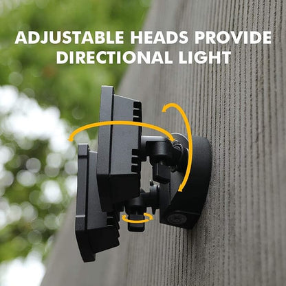 UME 2-Pack 19W Dusk to Dawn LED Security Light Outdoor, 2 Adjustable Head - Image 6