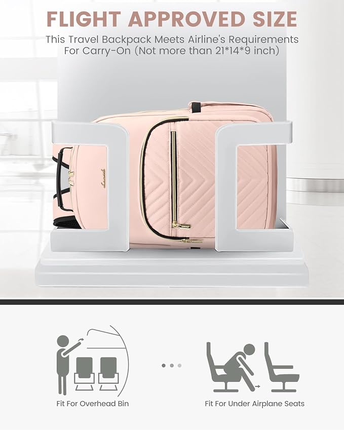 LOVEVOOK Laptop Backpack Purse for Women, Large Capacity Travel Business - Image 8