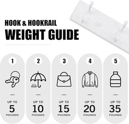 Badiano Wooden Coat Rack, Wall-Mounted Organizer - Image 5