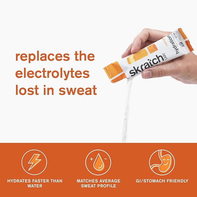Skratch Labs Hydration Sports Drink Mix Packets – Real‑Fruit Electrolyte Powder - Image 4