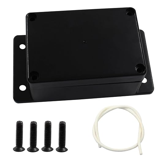 1 Pack Junction Box, 4 x 2.7 x 2 Inch IP65 Waterproof Project Box, ABS Plastic by HARSKIYER