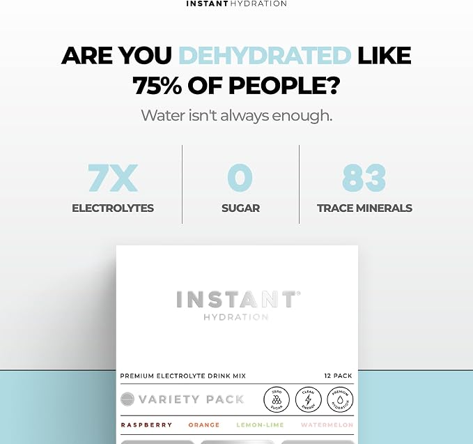 Instant Hydration Electrolytes Powder Packets - Image 2