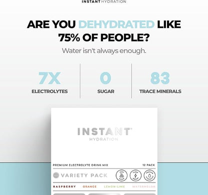 Instant Hydration Electrolytes Powder Packets - Image 2