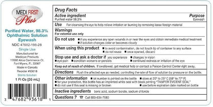 OSHA & ANSI First Aid Kit Refill/Upgrade, 25 Person, 78 Pieces, ANSI 2021 Class - Image 8