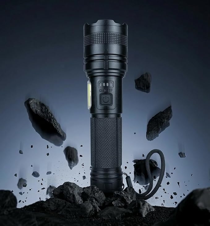 THY TRY Rechargeable LED Flashlights High Lumens, 90000LM Super Bright - Image 8