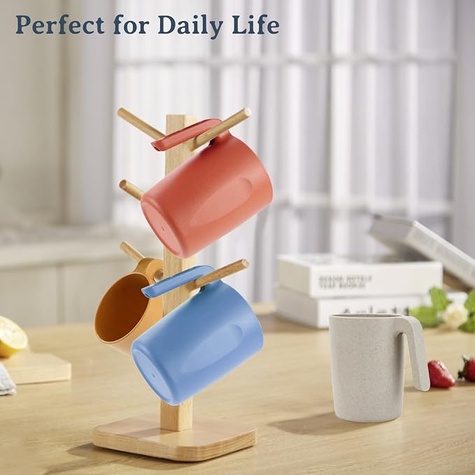 Wrova 16oz Wheat Straw Cups - Image 5
