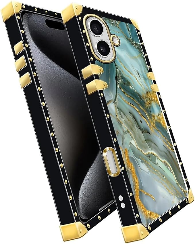 for iPhone 17 Case Luxury Golden Decoration - Image 3