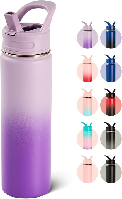 Fijinhom 24oz Insulated Stainless Steel Water Bottle by Fijinhom
