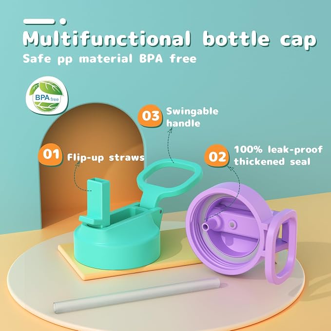 Kids Water Bottle, Stainless Steel Vacuum Insulated cup, Kids Water Bottle - Image 6