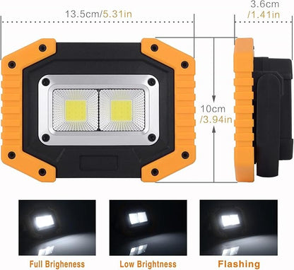 OTYTY LED Work Light Rechargeable, 30W 1500LM Battery Powered Portable Flood - Image 9