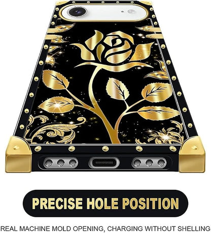 for iPhone 17 Air Case Luxury Golden Decoration - Image 5