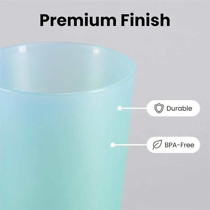 AOYITE Large Plastic Cups 32 oz - Image 4