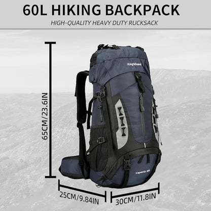 King'sGuard 60L Hiking Backpack - Image 5