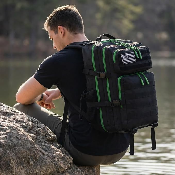 45L Tactical Backpack for Men Women, Military Assault Pack - Image 6