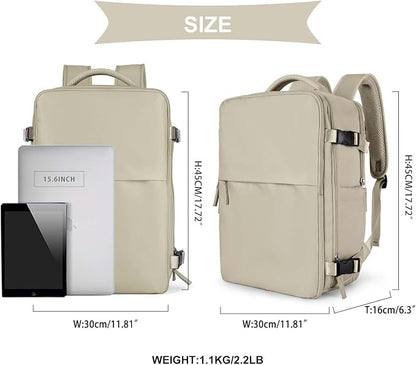 coowoz Carry On Backpack Women Men Travel Backpack Airline Approved Laptop - Image 7