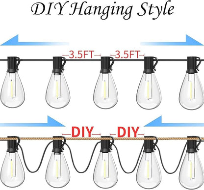 REEMEER 120FT Outdoor String Lights, Ultra Long Waterproof 30+2 Shatterproof - Image 6