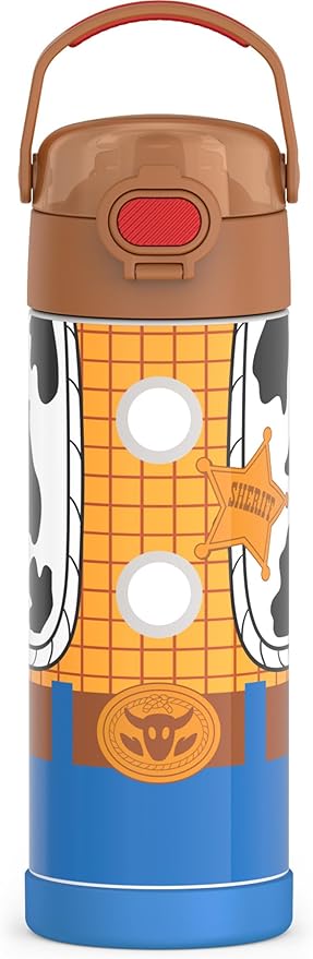 THERMOS FUNTAINER 16 Ounce Stainless Steel Vacuum Insulated Bottle by Thermos