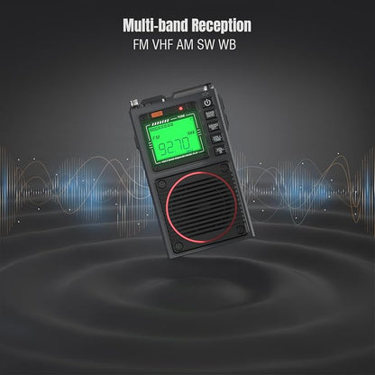 Raddy RF75A APP Control Shortwave Radio, Portable AM/FM/VHF/SW/WB Weather Radio - Image 3