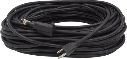 100FT Outdoor Extension Cord-16/3 SJTW Durable Black Extension Cable - Image 2