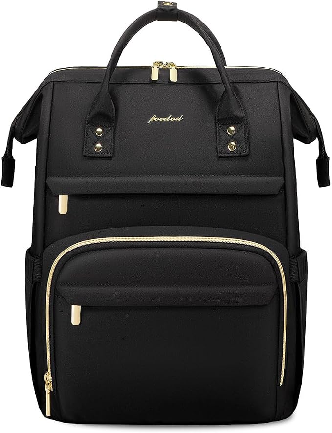 FOCDOD Women Laptop Backpack Work Bag - Image 9