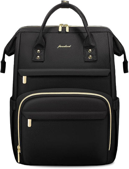 FOCDOD Women Laptop Backpack Work Bag - Image 9