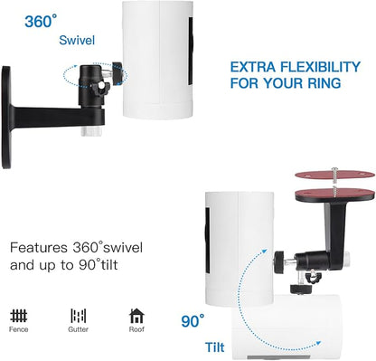 2Pack Adjustable Security Wall Mount Bracket - Image 4
