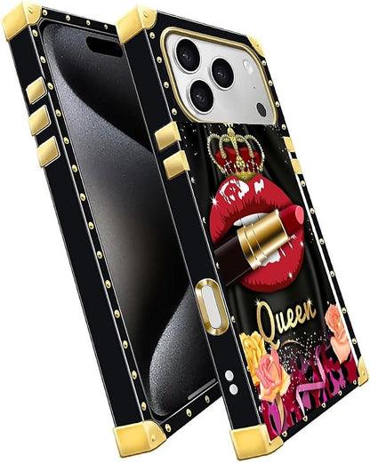 for iPhone 17 Pro Max Case Luxury Golden Decoration - Image 3