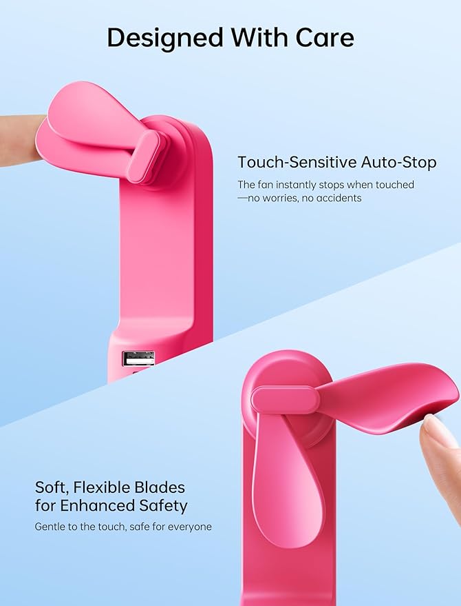 JISULIFE 3 IN 1 Handheld Mini Fan - Image 7