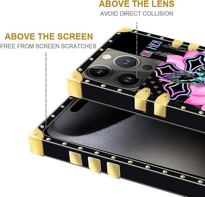 Compatible with iPhone 16 Pro Max Case, Praying Cross Hands Luxury Golden - Image 6