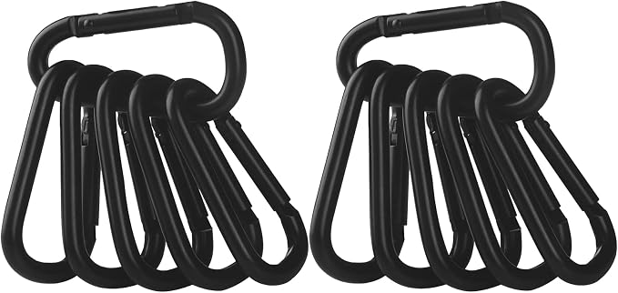 Booms Fishing CC2 Carabiner Clip, 2.3" Small Carabiner Keychain by BoomsFishing