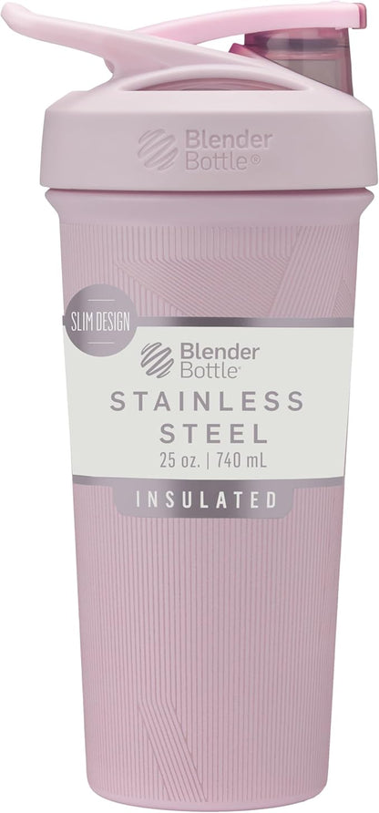 BlenderBottle Sport Shaker Cup Insulated Stainless Steel Water Bottle by BlenderBottle