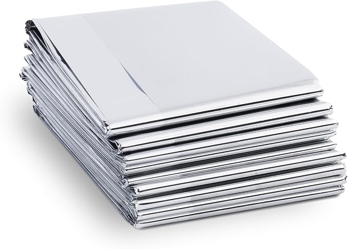 Swiss Safe XL Emergency Mylar Thermal Blankets + Bonus Space Blanket - Image 7