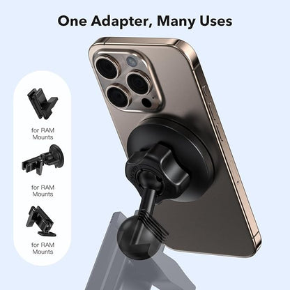 1-Inch B Size Ball Magnetic Phone Mount – Compatible - Image 6