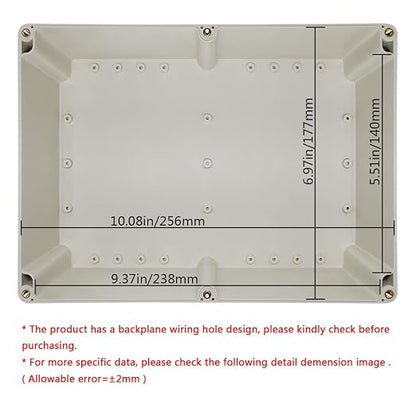 LeMotech ABS Plastic Junction Box Dustproof Waterproof IP65 Electrical - Image 5