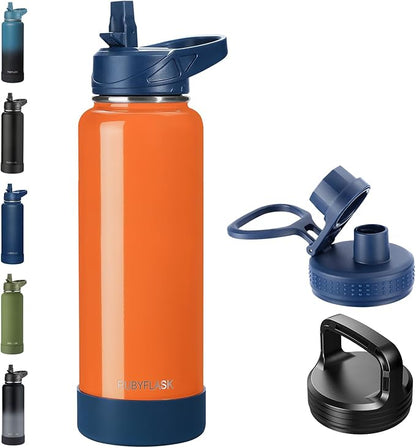 RUBYFLASK 40oz Insulated Water Bottle by RUBYFLASK