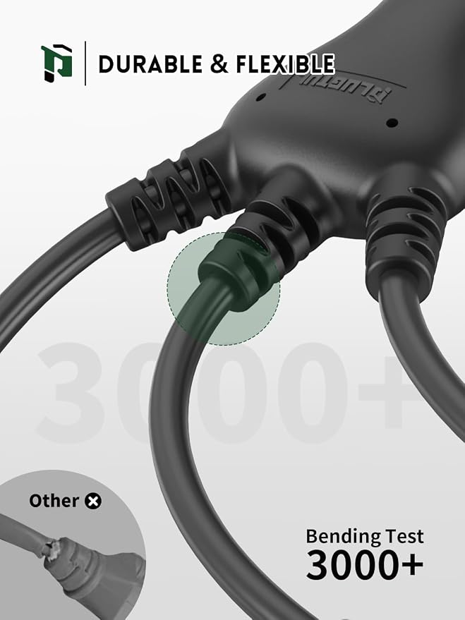 PLUGTUL 42FT Outdoor Extension Cord - Image 3