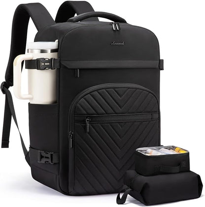 LOVEVOOK 50L Travel Backpack for Women Men, TSA Personal Item Travel Bag Fits by LOVEVOOK