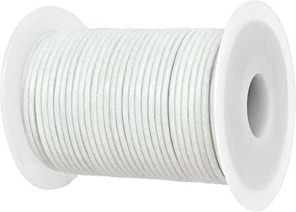 GENIQUE Real/Genuine Round Leather String Cord by GENIQUE
