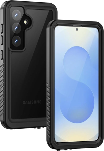 Lanhiem for Samsung Galaxy S25 Phone Case, IP68 Waterproof Dustproof, Built-in by LanhiemHome