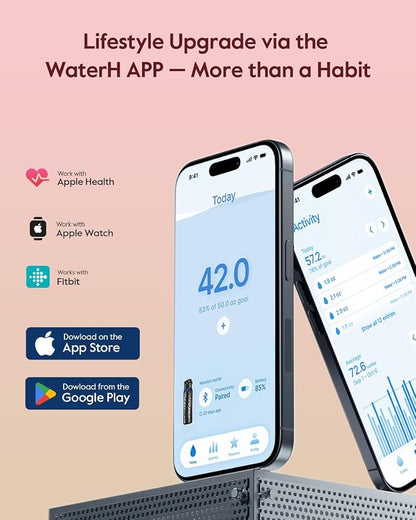 BOOST Smart Water Bottle with Reminder & Tracker, Double Wall Vacuum Insulated - Image 4