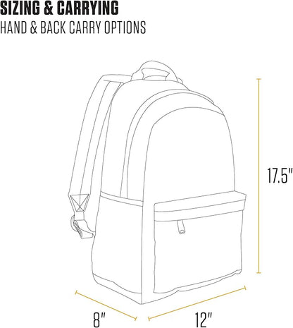 Carhartt 21L Classic Laptop Backpack, Water-Resistant Pack W/ 15" Laptop Sleeve - Image 5