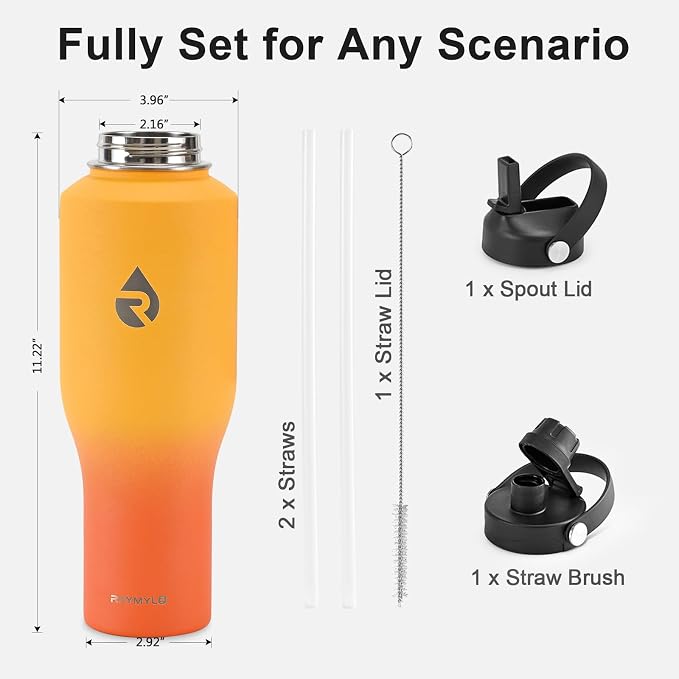 RAYMYLO 40 oz Insulated Water Bottle - Image 6