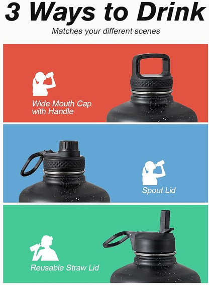 Coolflask 128 oz Gallon Water Bottle Insulated - Image 5