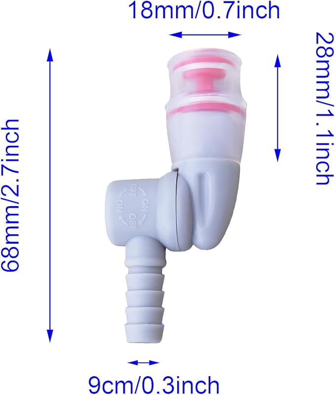 Hydration Bladder Bite Valve Replacement Mouthpiece Fit - Image 2