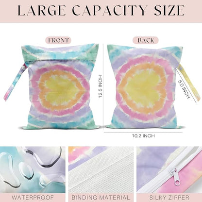4 Pcs Wet Bag, Wet Dry Bag, Waterproof Bag, Beach Bag, Wet Bag - Image 2