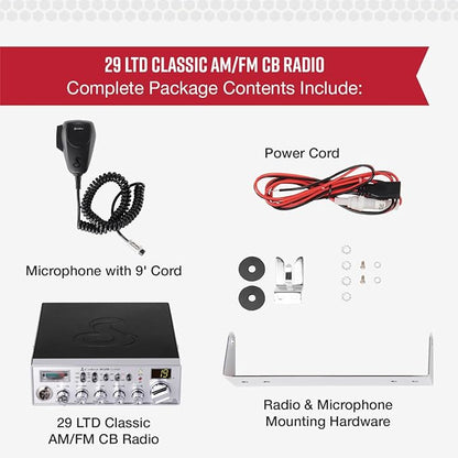 Cobra 29 LTD Professional CB Radio & Cobra HGA1500 42 Inch Magnetic Mount CB - Image 6