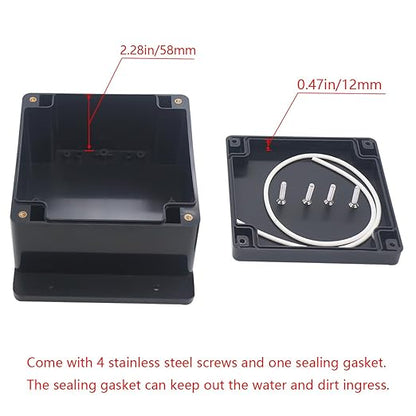 Junction Box IP65 Waterproof ABS Plastic Electrical Project Case Power Junction - Image 4