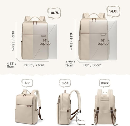Laptop Backpack for Women, Work Business Traval Computer Backpacks - Image 4