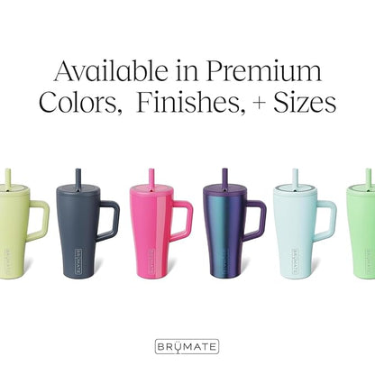 BrüMate Era 20 oz Tumbler with Handle & Straw | 100% Leakproof Insulated Water - Image 3