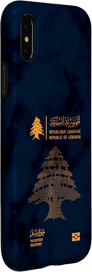 Lebanon, Lebanon Passport, Lebanon Flag, Lebanon map. Case - Image 3
